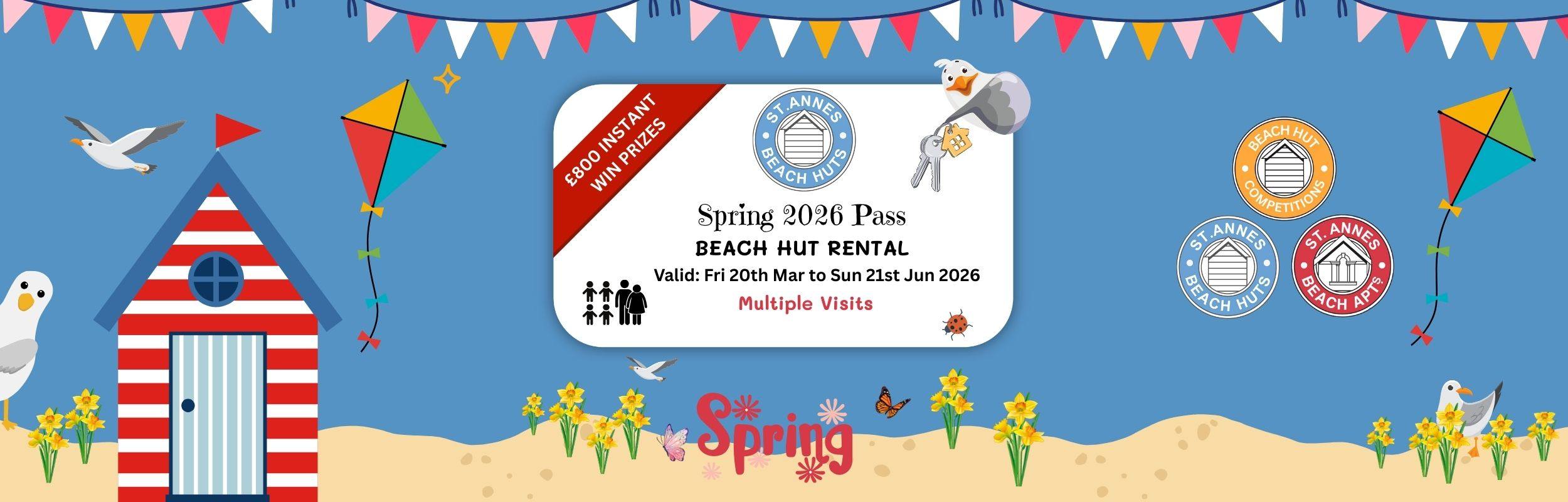 Your Own Beach Hut All Spring 2026 - Beach Competitions